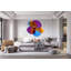 Sculpture murale contemporaine en acrylique transparent - Art moderne