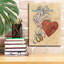 Art mural sur toile Epic Graffiti «Hearts And Ribbons 3» par Cheri Blum-102842228