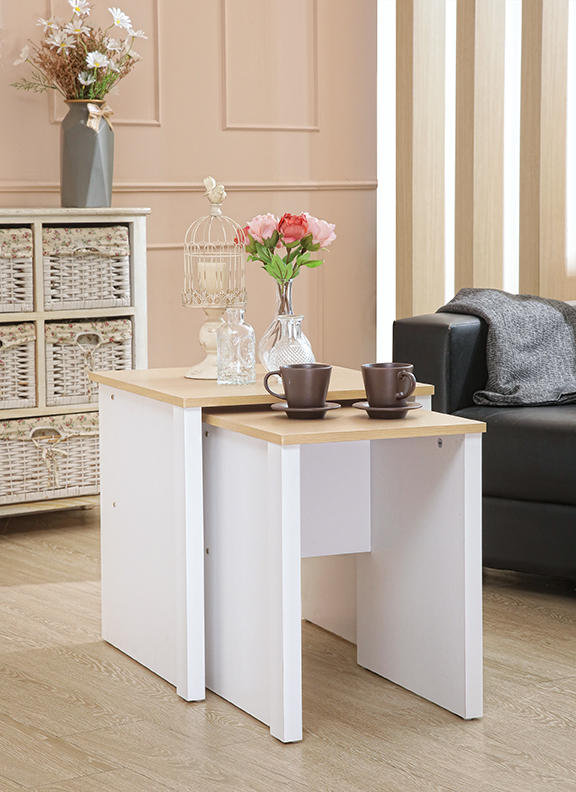 Loranza Nesting Tables, Grey
