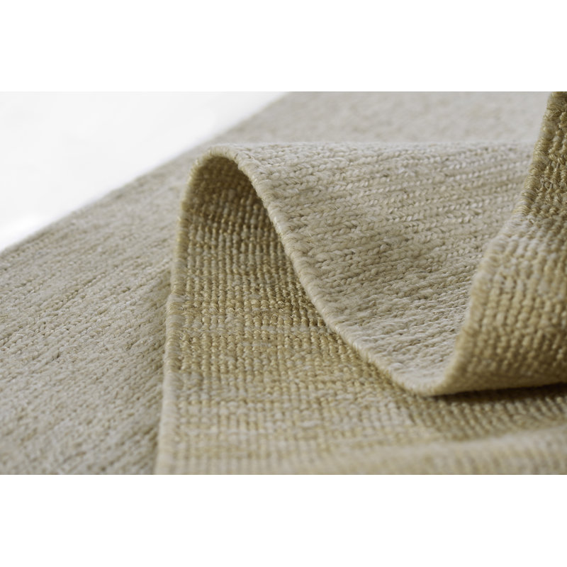 Pure Salt By Momeni Torquay Soumak Machine Weave Jute And Wool Natural Area Rug 6' X 6' Round, Beige, Rectangle 8' x 11'