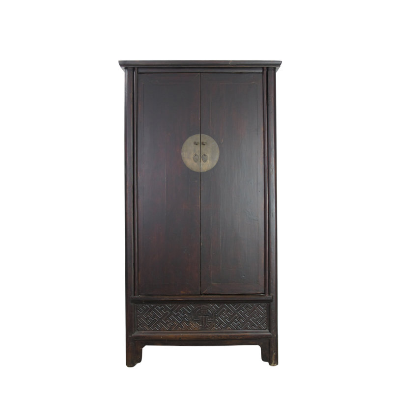 2 - Door Solid Wood Armoire