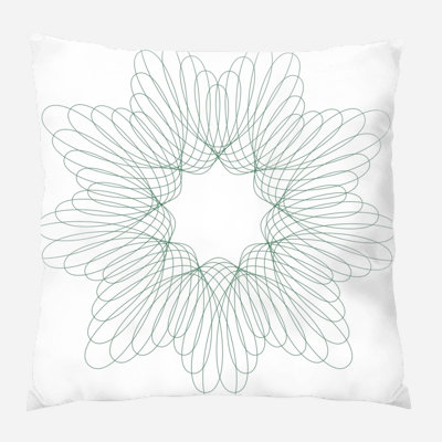 Coussin spirograph