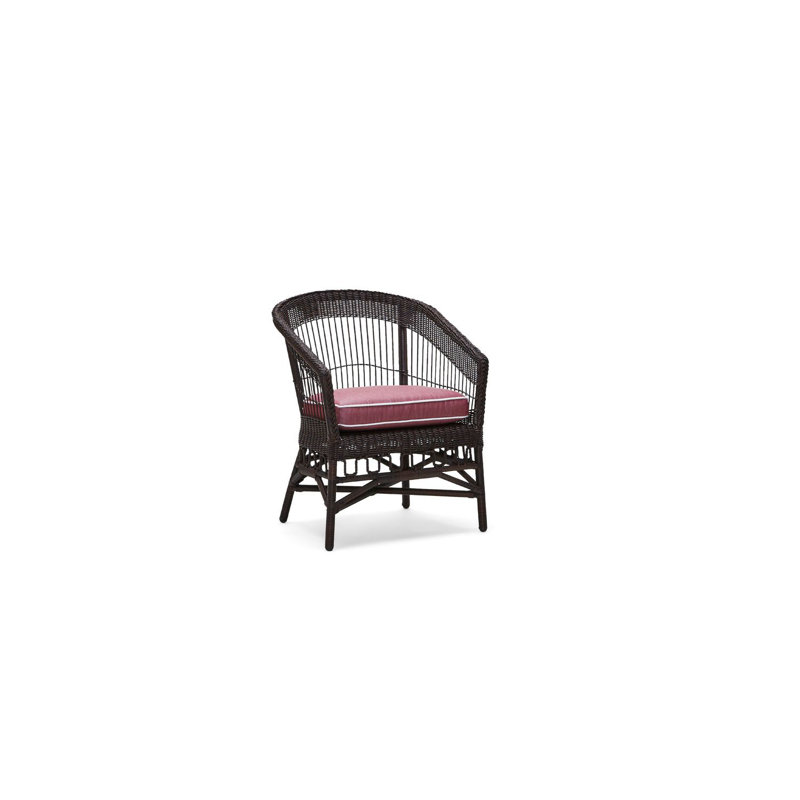 Chaise d'appoint San Michele par Alexa Hampton, Sunbrella®, Lin pierre