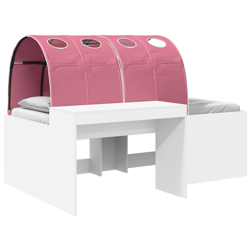 Single (3') High Sleepers, White/Pink