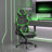 Massage Gaming Chair with Footrest Faux Leather-447630663