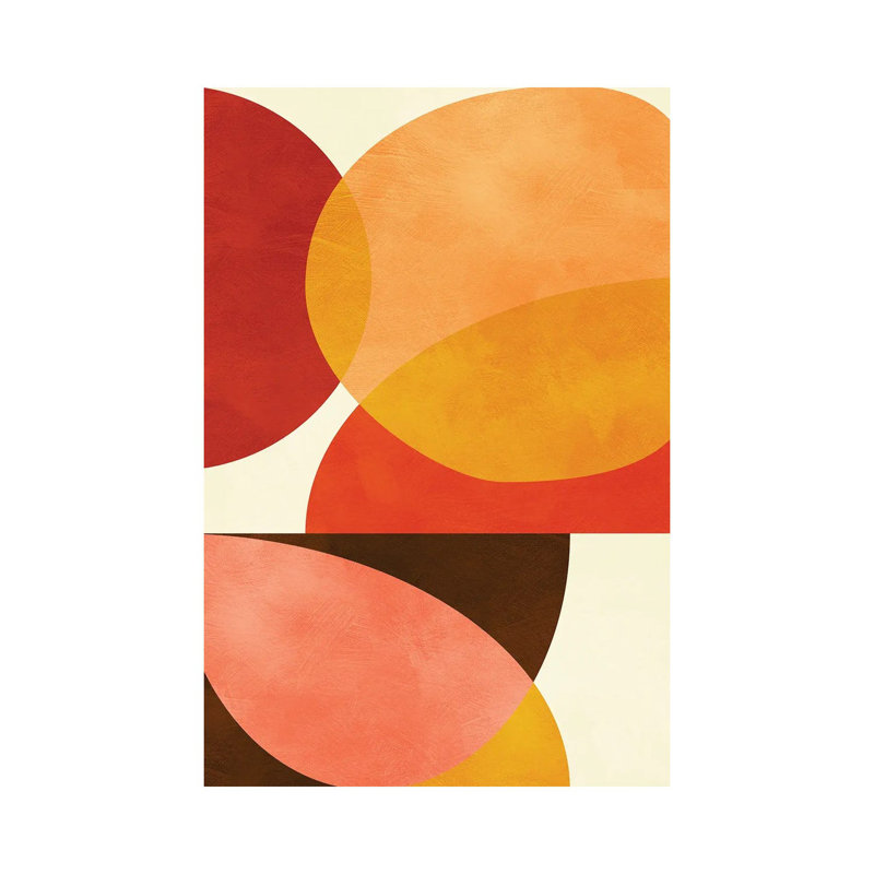 «Mid Century Modern I» par Ana Rut Bré - impression d'art graphique, Toile tendue, Aucun mat, H 48 po x l 32 po x P 1,5 po