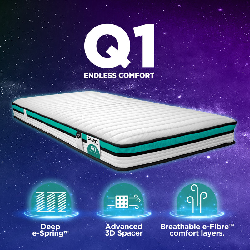 Jay-Be QUEST Q1 e-Sprung Eco-Friendly Children's Mattress