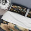 Blue and Gold Tulips II - Ensemble de housse de couette tulipe à motif floral - Microfibre de polyester-852268776