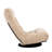Lazy For Balcony Stargazing - Adjustable Chair With 3D Decompression, 14 Headrests, Metal & Wood Filler, White Main Color Single Reclining 3 Backrests, Built In Spring Seat, Memory Elastic Sponge,