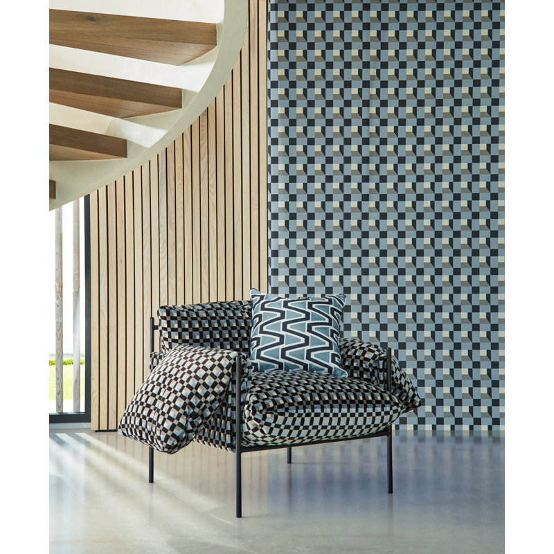 Blocks Wallpaper, Blue