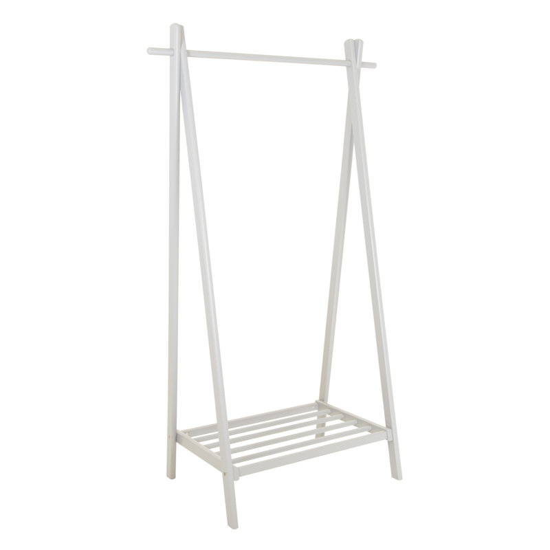Clothing Rack, 151cm H x 89cm W x 50cm D, White
