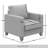 Shadybrook Corduroy 53.19'' Square Arms Loveseat-456725160
