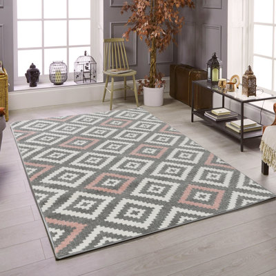 Peniste Geometric Area Rug