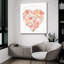  «Romantic Blooms 6» par Silvia Vassileva, art mural en verre acrylique-483007632