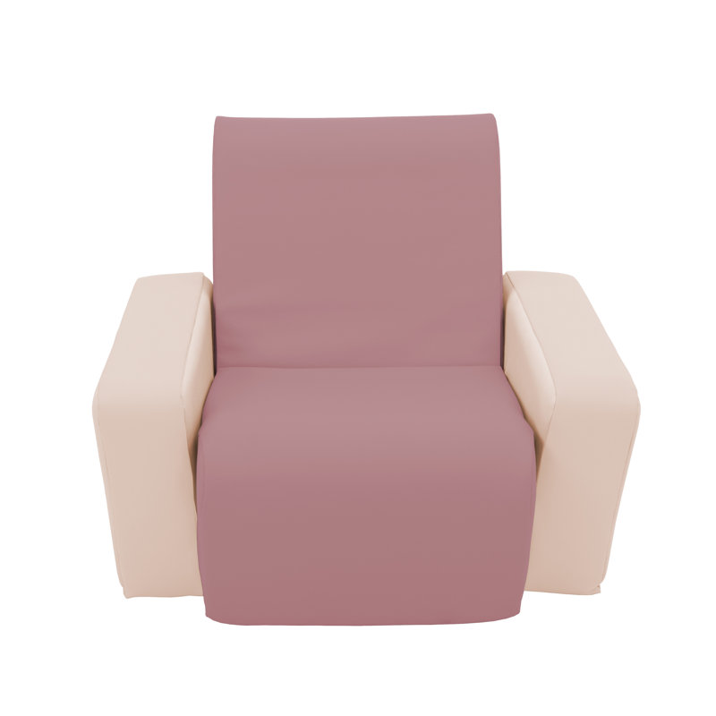 SoftScape Angled Foam Preschool Chair, Pink