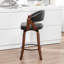 Tabouret de comptoir pivotant en similicuir Providence-128799124