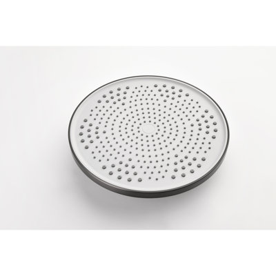 Shower Head High - Luxury, Modern, Rain, Brass, 1-Min Mount, , Gunmetal Luxury Setup, ,
