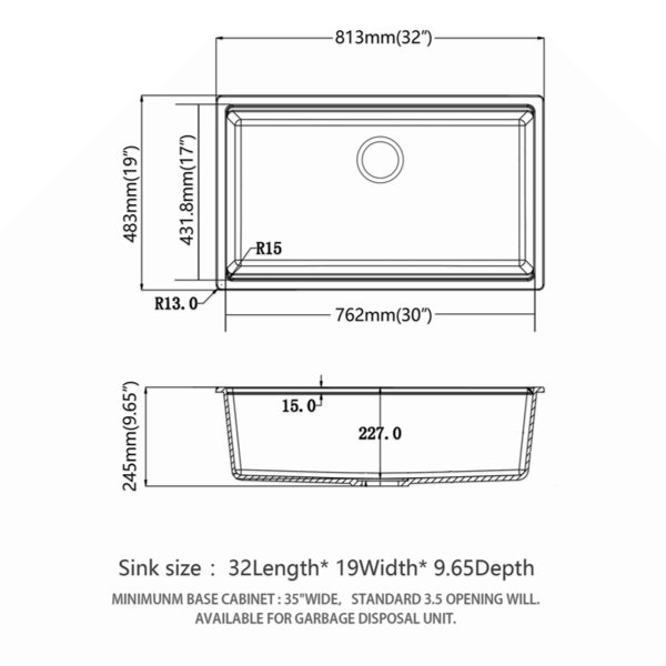 Dimensions du produit