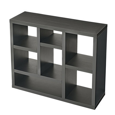 Open Shelf Storage Cabinet - 7 Cube For Living Room Lovely Design Bookcase Modern