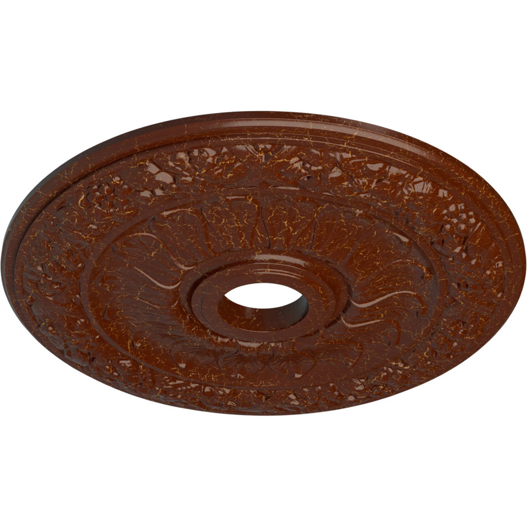 Endurathane Swindon Ceiling Medallion, 24"OD x 4"ID x 1 1/2"P (Fits Canopies up to 6 1/8") Ekena Millwork