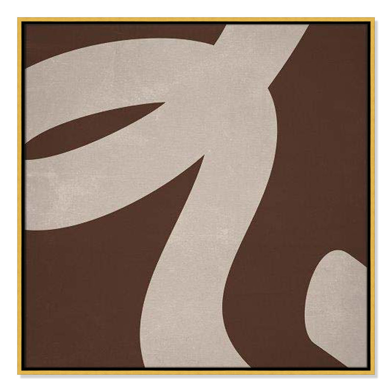 Intuitive Echo I par Marcus Prime - reproduction sur toile avec cadre flottant, H 31,5 po x l 31,5 po x P 2 po