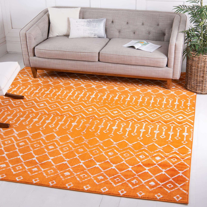 Aemtenan Abstract Indoor Rug, Square 6' x 6'