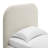 Keynote Upholstered Fabric Curved Platform Bed-101181368-101181369
