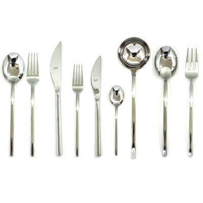 Ensemble de couverts Sveva - 39 pièces - Acier inoxydable