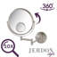 Miroir de maquillage mural grossissant 8 po Jerdon