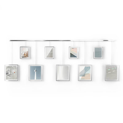 Exhibit Wall Picture Frames, Set of 9