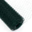 Fil de poulet hexagonal galvanisé 60 m, rouille extérieure - filet de volaille pour le jardin, foncé, large rouille de 3,6 pi de largeur x 196,85 pi de longueur, facile à installer et à utiliser-1124111419