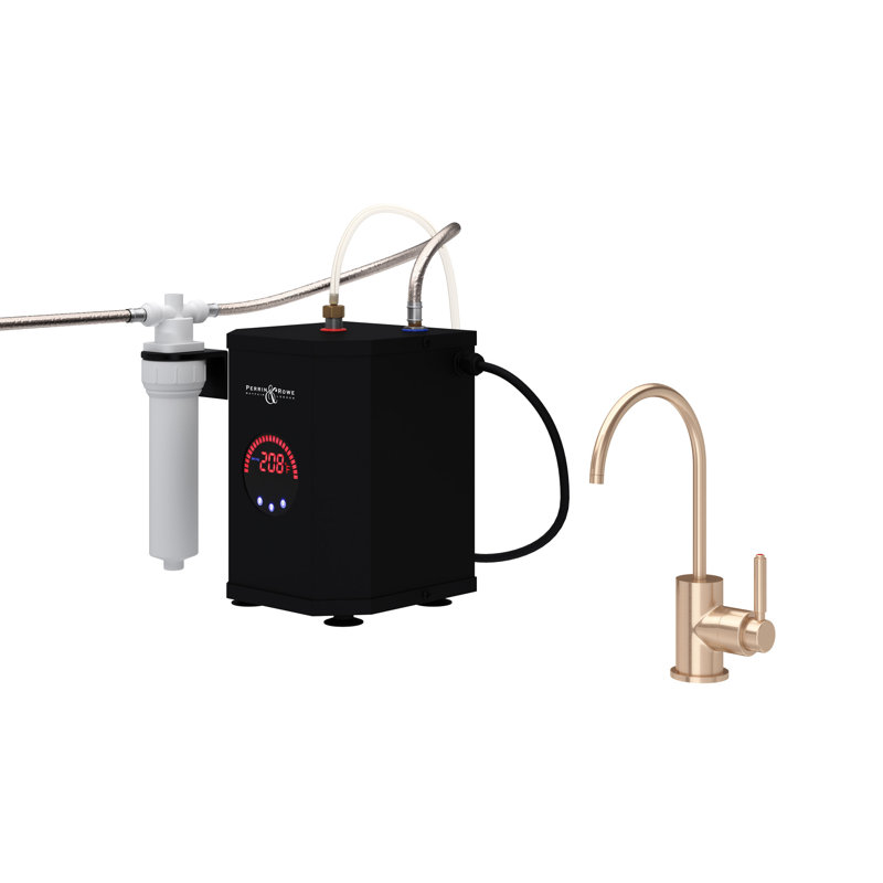 Lux Hot Water Dispenser, Tank And Filter Kit, Vintage Gold