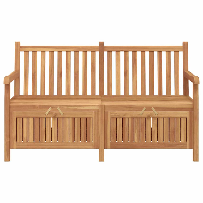 Solid Wood Outdoor Bench, 90cm H x 150cm W x 60cm D