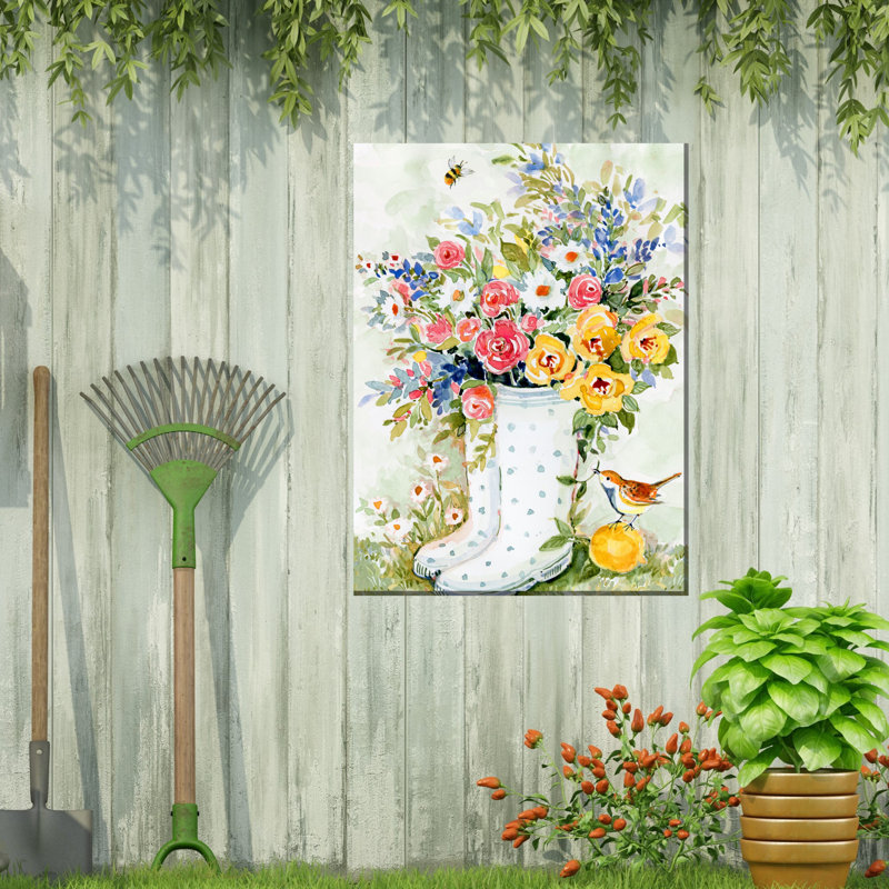 Rainboots All Weather Outdoor Art
