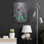 Art mural de luxe «Reiki Energy Crystal Spiral» par Elena Ray-861855230