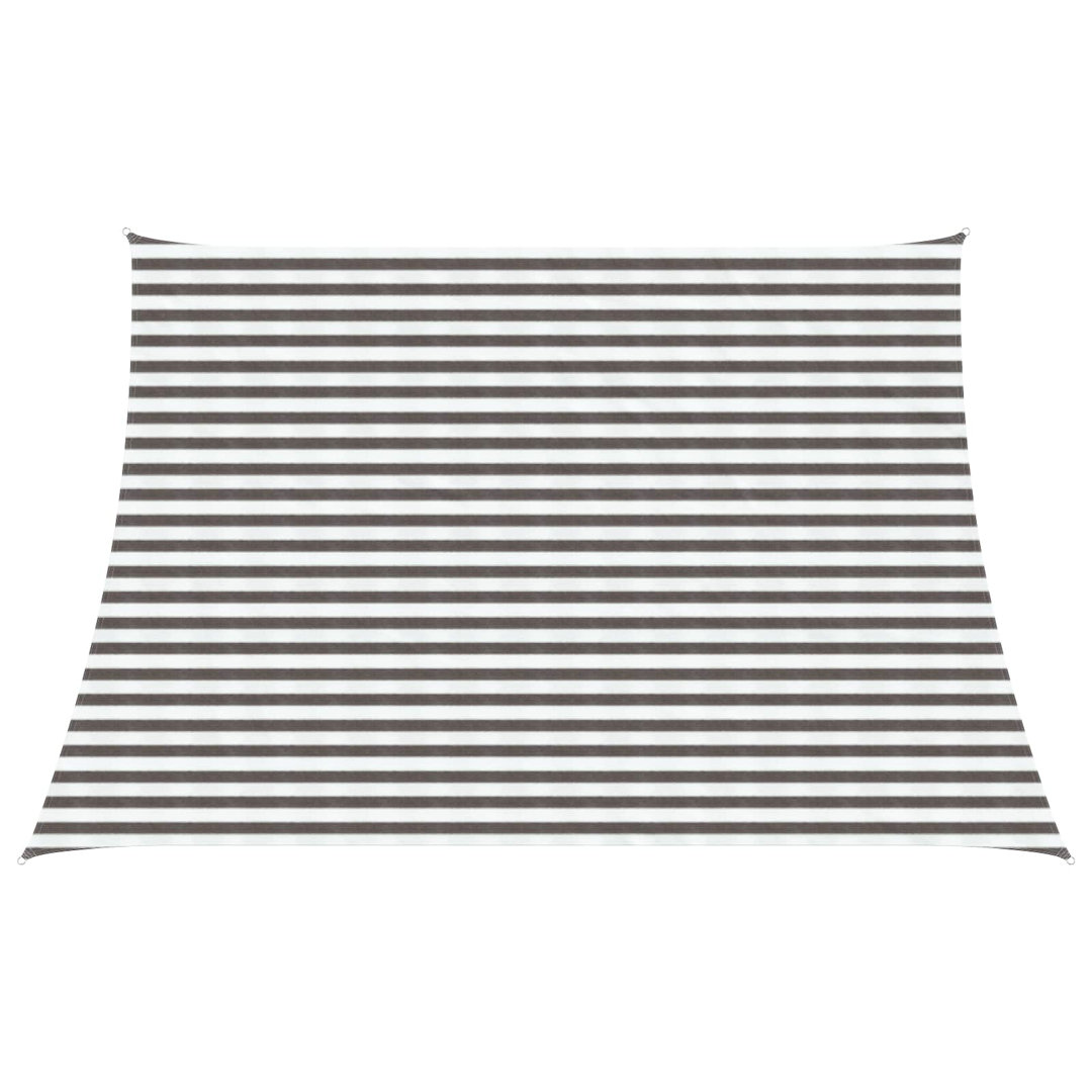 Vidaxl Sunshade Sail Canopy Screen Balcony Awning Canopy HDPE Rectangular