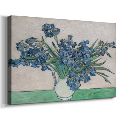 Irises-Vincent van Gogh-Toile tendue avec châssis-1890