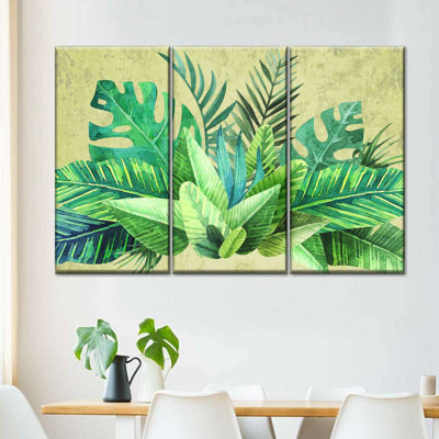 Jungle Greenery, reproduction d'art sur toile