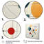 Distant Galaxies Midcentury Elegant Retro I - Abstract Midcentury, reproduction d'art encadrée-625593800-685450390