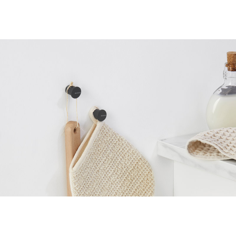 Ensemble de 2 crochets de jeu d'esprit Brabantia, Noir