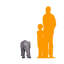 Baby Elephant Table Top Statue