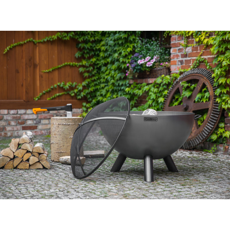 Round Steel Wood Burning Smokeless Fire Pit