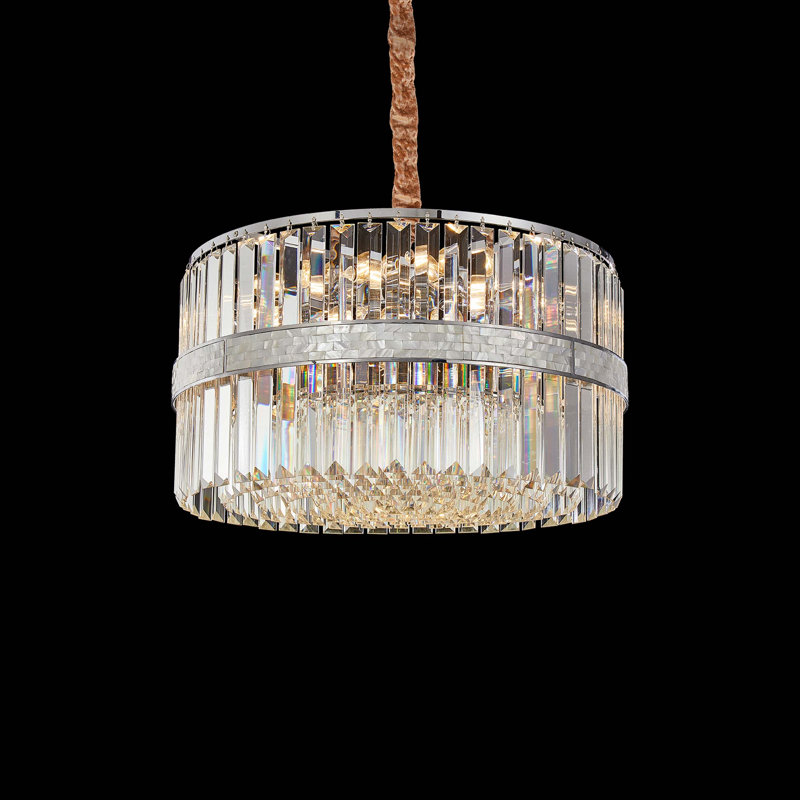 Spectra 16-Light Crystal Chandelier - Chrome