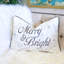Coussin lombaire brodé 14 x 20 po Christmas-124861863