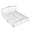 Cadre de lit rembourré en tissu chenille avec tiroirs de rangement-1430754138-1430754119