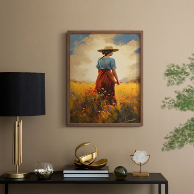 WOMEN Series CMLXXV Framed Print - Solid Wood