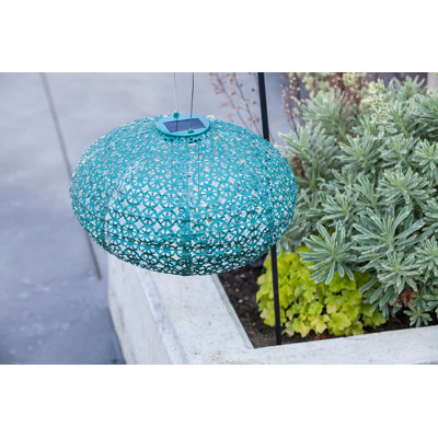 9'' Solar Powered Integrated LED Globe Lantern
