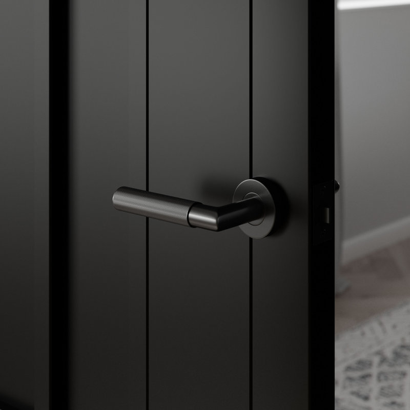 Arlington Black Door Handle Pack - Standard