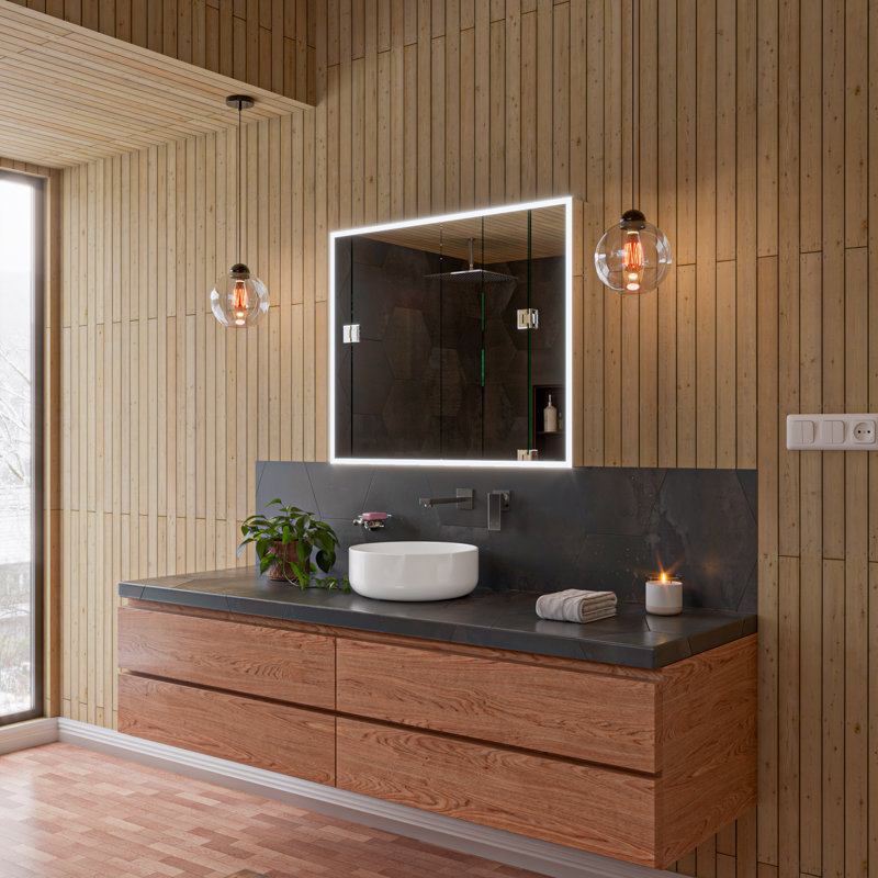 Lavabo de salle de bain vasque circulaire, Blanc