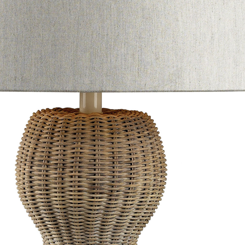 Lampe de table 1 lumière Sycamore Hill 26 po de hauteur - Naturel